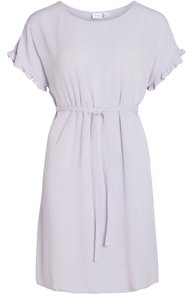Vila short dress, violet, mt 36, Nieuw, Ophalen of Verzenden, Maat 36 (S), Boven de knie