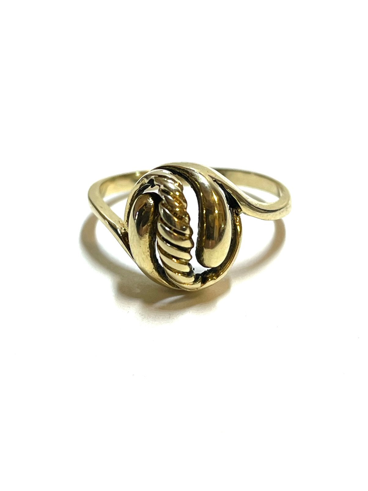 14k gouden ring, -, -, Ophalen of Verzenden, Zo goed als nieuw