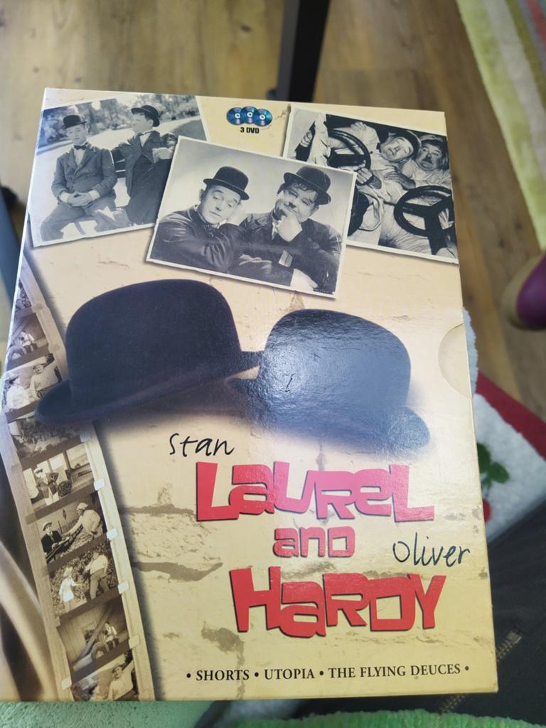 Dvd Laurel and Hardy, Alle leeftijden, Ophalen of Verzenden, Zo goed als nieuw, Actiekomedie