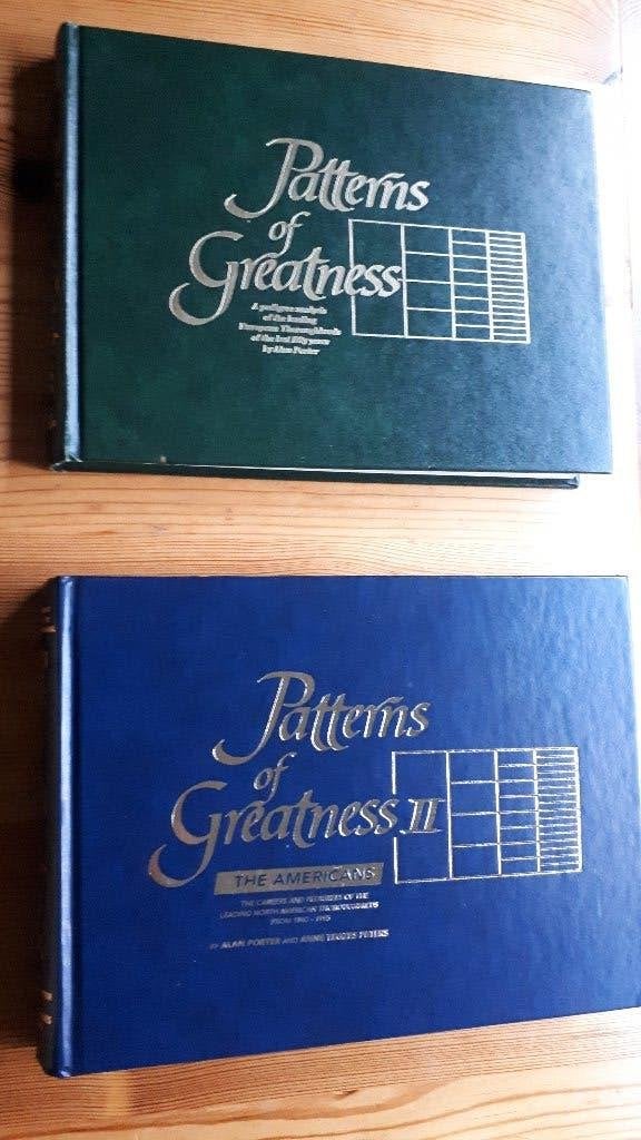 Patterns of Greatness      Foklijnen Engels volbloed, Niet van toepassing, Diverse auteurs, Ophalen of Verzenden, Zo goed als nieuw