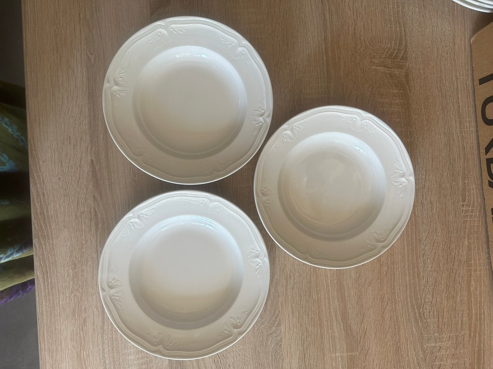 Villeroy & Boch Cortina 2700 diepe borden (3 stuks), Klassiek, Villeroy & Boch, Ophalen of Verzenden, Zo goed als nieuw