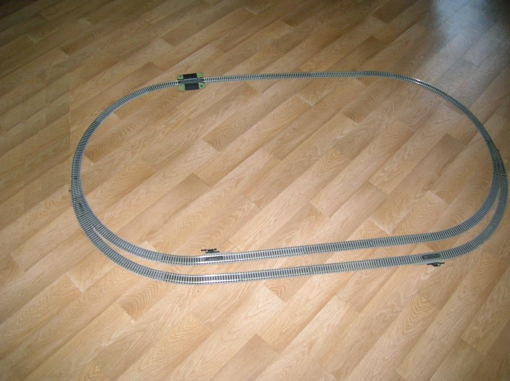 fleischmann A+B baan, Gebruikt, Gelijkstroom, Fleischmann, Rails