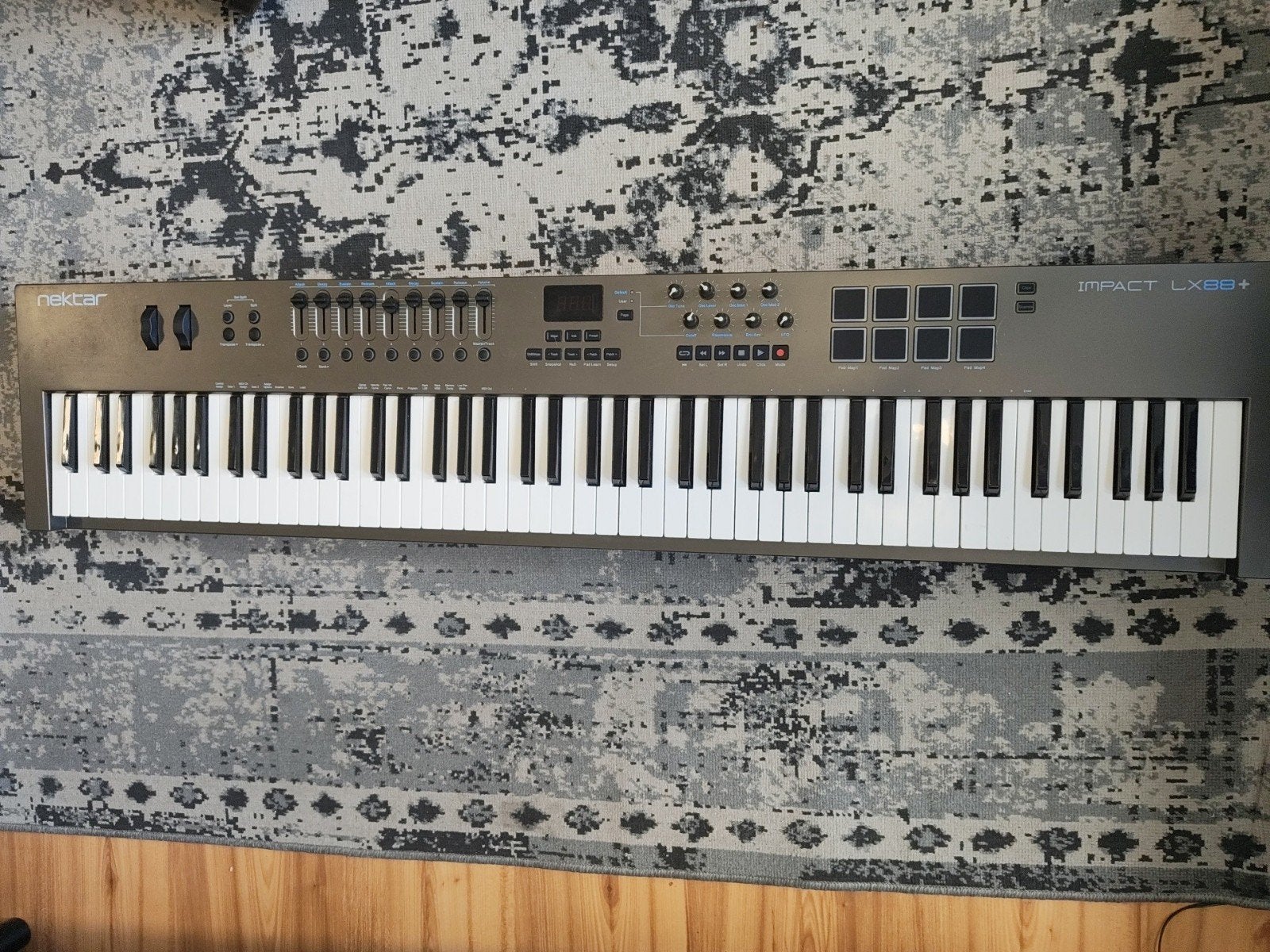 Nektar impact LX88+    MIDI keyboard, Muziek en Instrumenten, Keyboards, Zo goed als nieuw, 88 toetsen, Overige merken, Ophalen of Verzenden