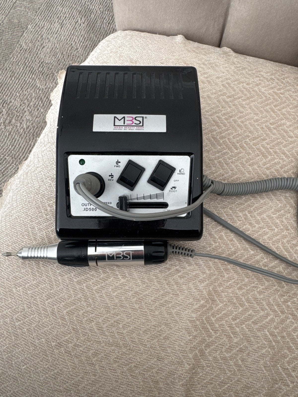 MBS1 JD500 Nagel freesmachine - Zo goed als nieuw, Ophalen of Verzenden, Zo goed als nieuw, Overige typen