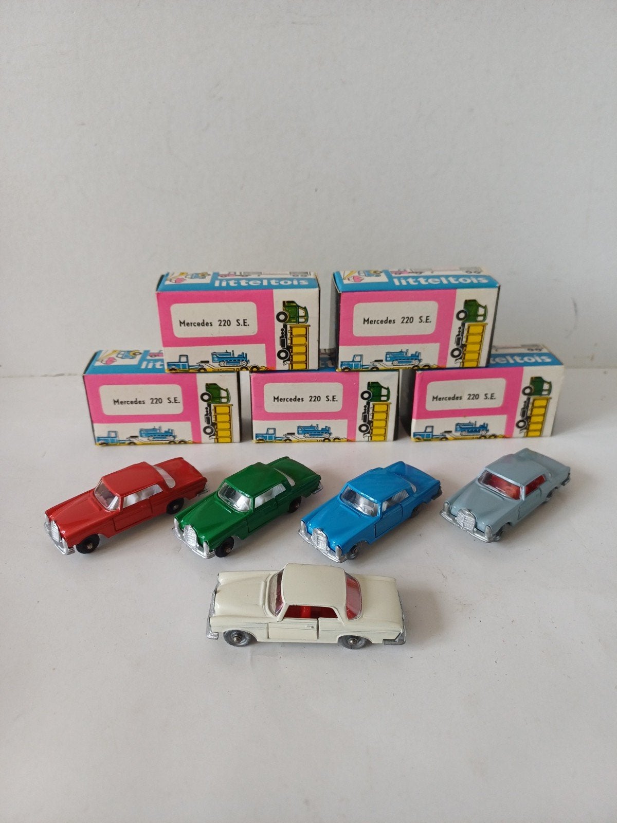 litteltois best box hema 1960’s Mercedes 220 250, Ophalen of Verzenden, Auto