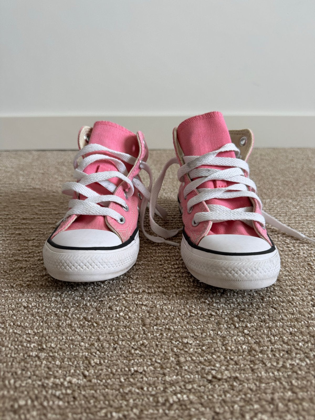 Roze All Stars, Ophalen of Verzenden, Zo goed als nieuw, Meisje, Schoentjes