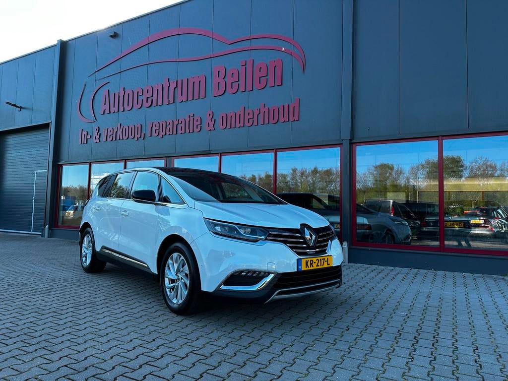 Renault Espace 1.6 dCi Dynamique 7p / Automaat / Pano / Navi, Gebruikt, Euro 6, Wit, Bedrijf