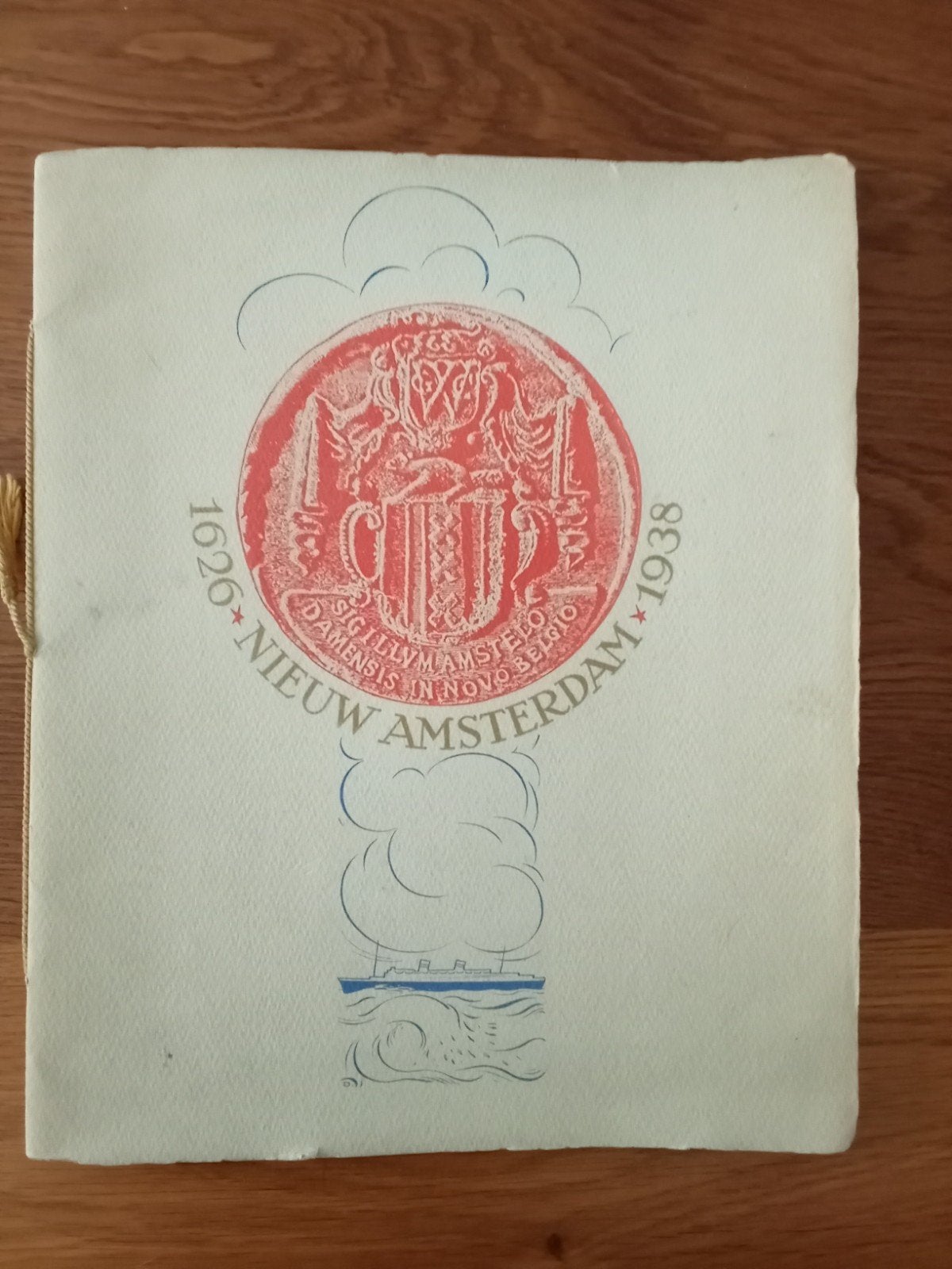 Luxe brochure 1626-Nieuw Amsterdam-1938, Boeken, Europa, Ophalen of Verzenden, Zo goed als nieuw, 20e eeuw of later