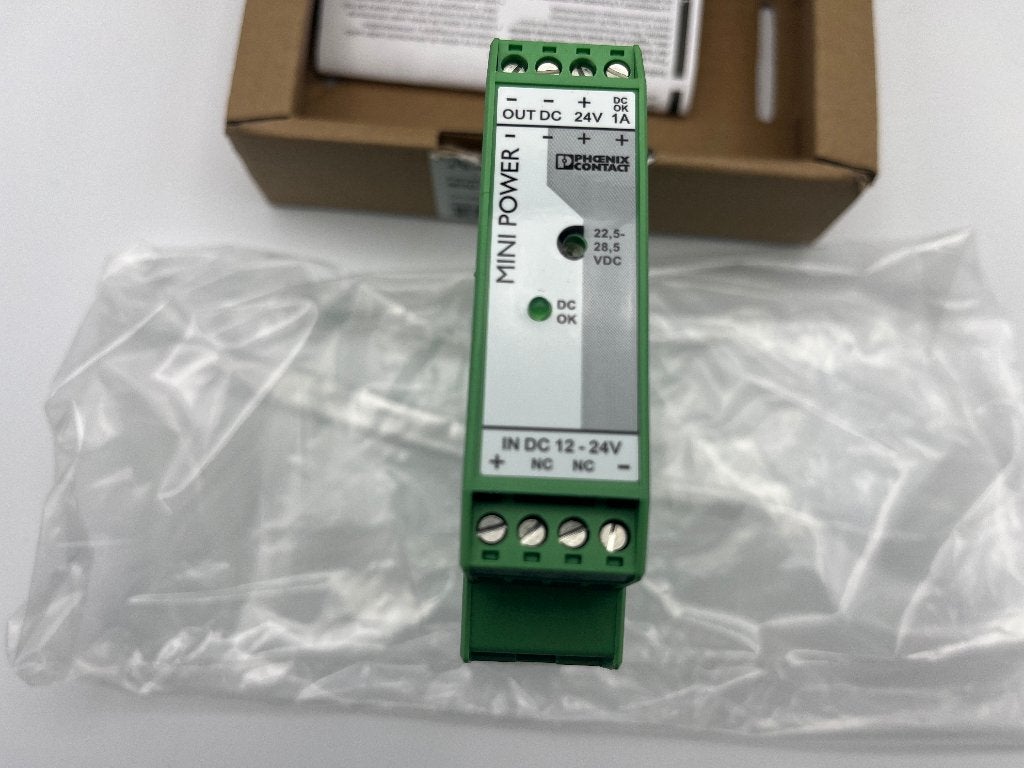 Phoenix Contact 2866284 MINI-PS-12-24DC/24DC/1 DC/DC, PHOENIX CONTACT B.V. Hengelder 56, 6902 PA Zevenaar sales@phoenixcontact.nl