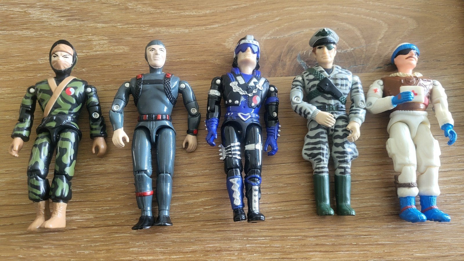 Vintage Lanard 'The Corps!' Actiefiguren Jaren '80 / '90, Ophalen of Verzenden, Zo goed als nieuw