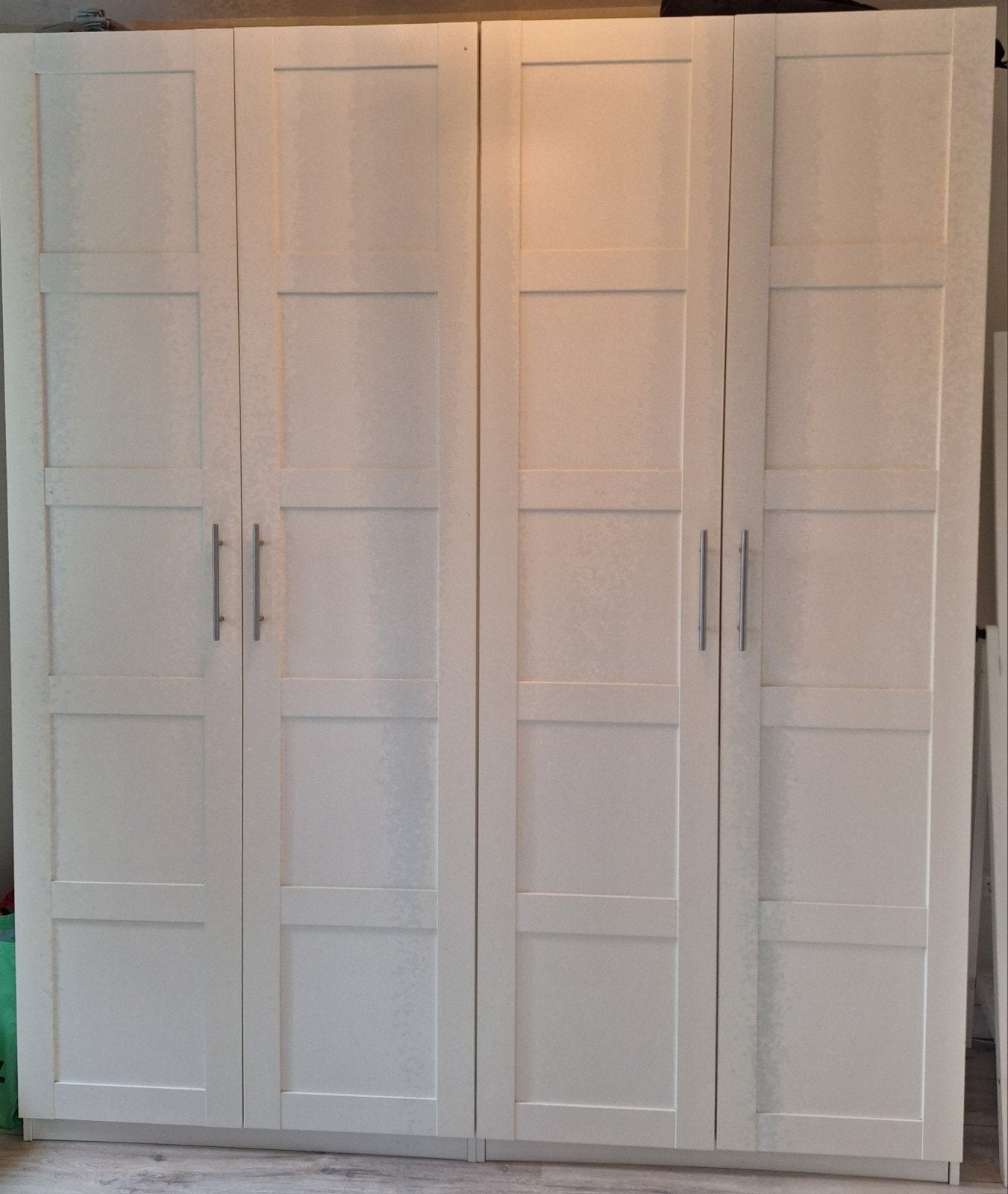 Ikea Pax Kast 236cm hoog, 2m breed, wit, Ophalen, Gebruikt, 200 cm of meer, Klassiek