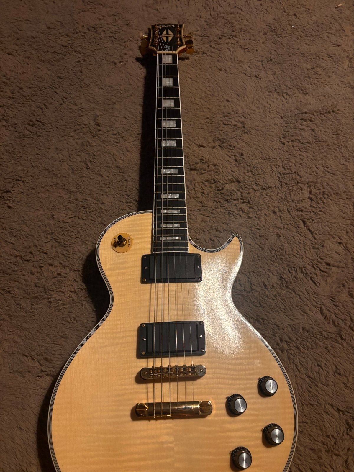 Prachtige Les Paul copy gitaar - Zo goed als nieuw, Ophalen of Verzenden, Zo goed als nieuw, Solid body, Overige merken