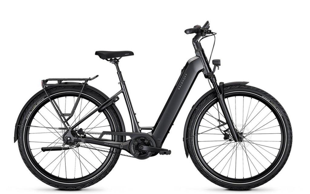 Kalkhoff Image 3 Excite Dames Diamond Black Glossy 53cm L 20, Fietsen en Brommers, Elektrische fietsen, Nieuw, Overige merken