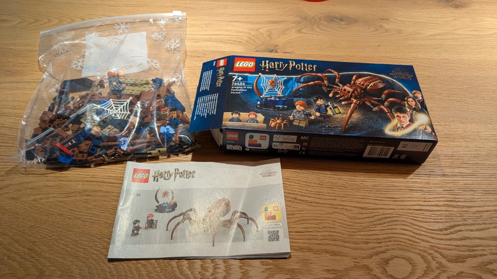 Lego Harry Potter 76434 Aragog in het Verboden Bos, Ophalen, Lego, Harry Potter, Zo goed als nieuw