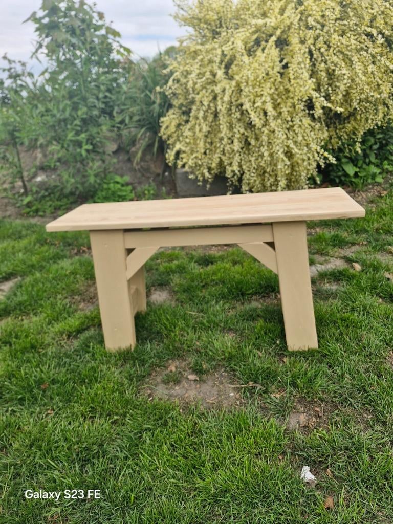 Tuinbankje gebruikt hout, Tuin en Terras, Tuinbanken, Ophalen, Hout