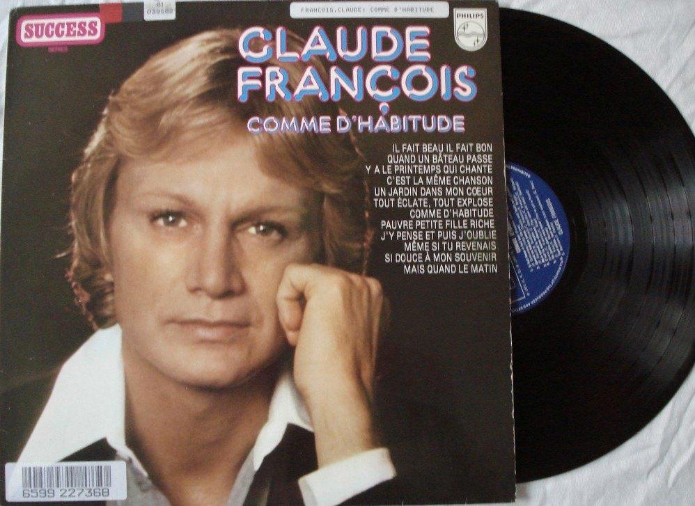 Claude François - Comme d'habitude, Ophalen of Verzenden, 1970 - 1979, Gebruikt, 12 inch