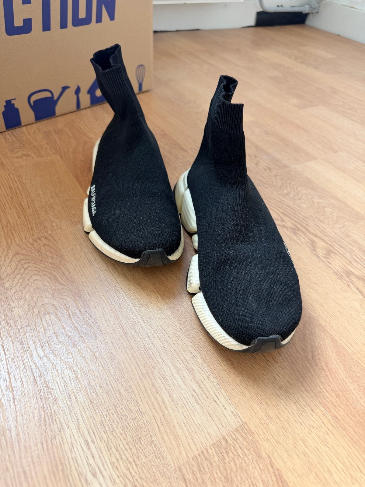Balenciaga Speed Trainer sneakers - Zwart, Kleding | Dames, Schoenen, Ophalen of Verzenden, Gedragen, Zwart, Sneakers of Gympen