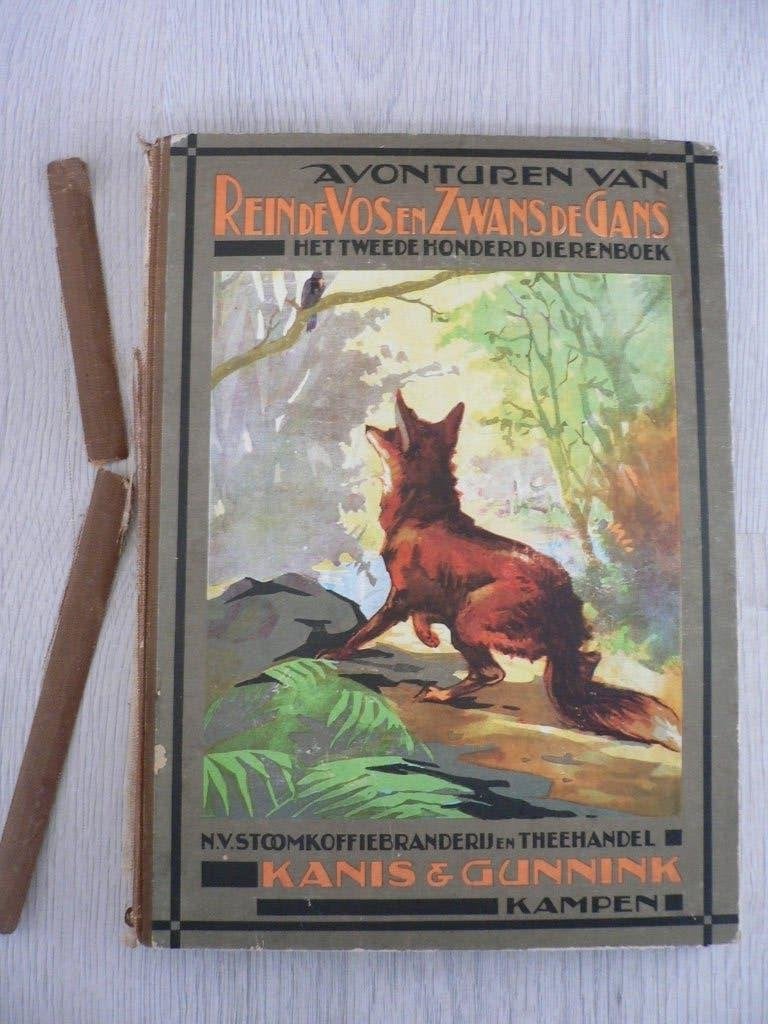 Plaatjesalbum Avonturen van Rein de Vos en Zwans de Gans, Boeken, Ophalen of Verzenden, Gelezen, Prentenboek