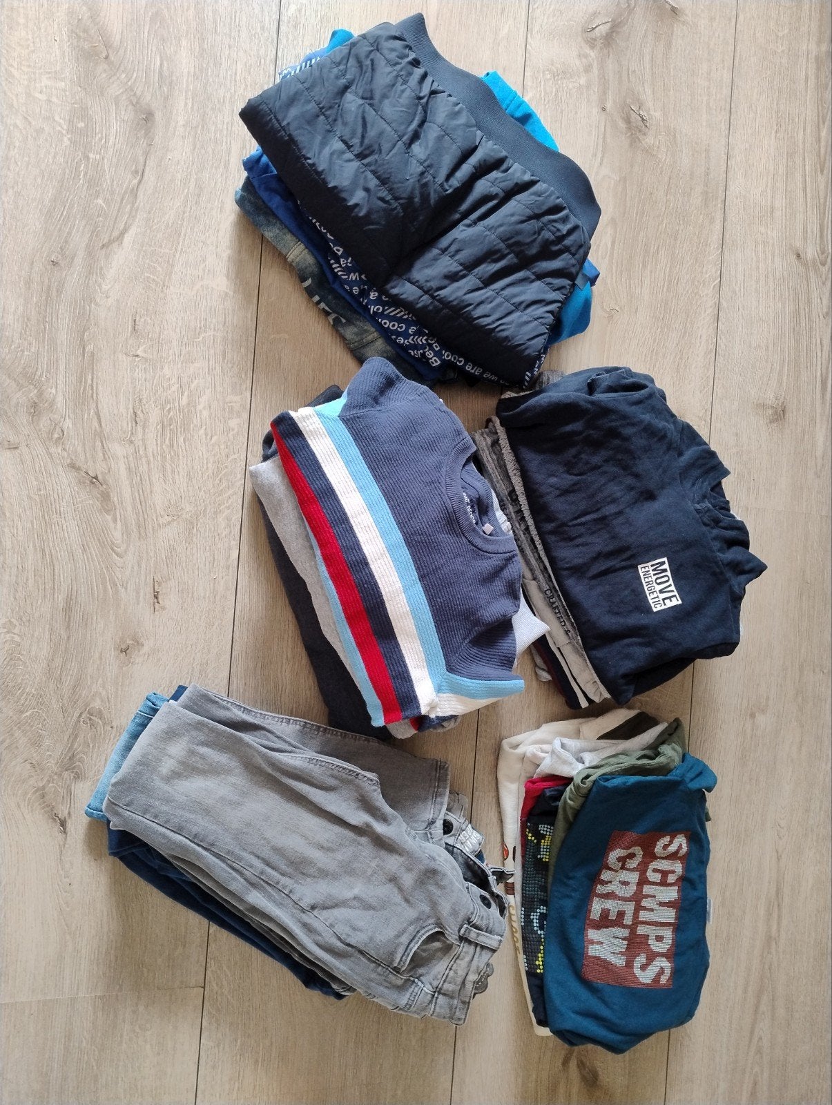 Herfst/winter pakket voor jongens (maat 134/140), Gebruikt, Setje, Jongen, Diverse merken