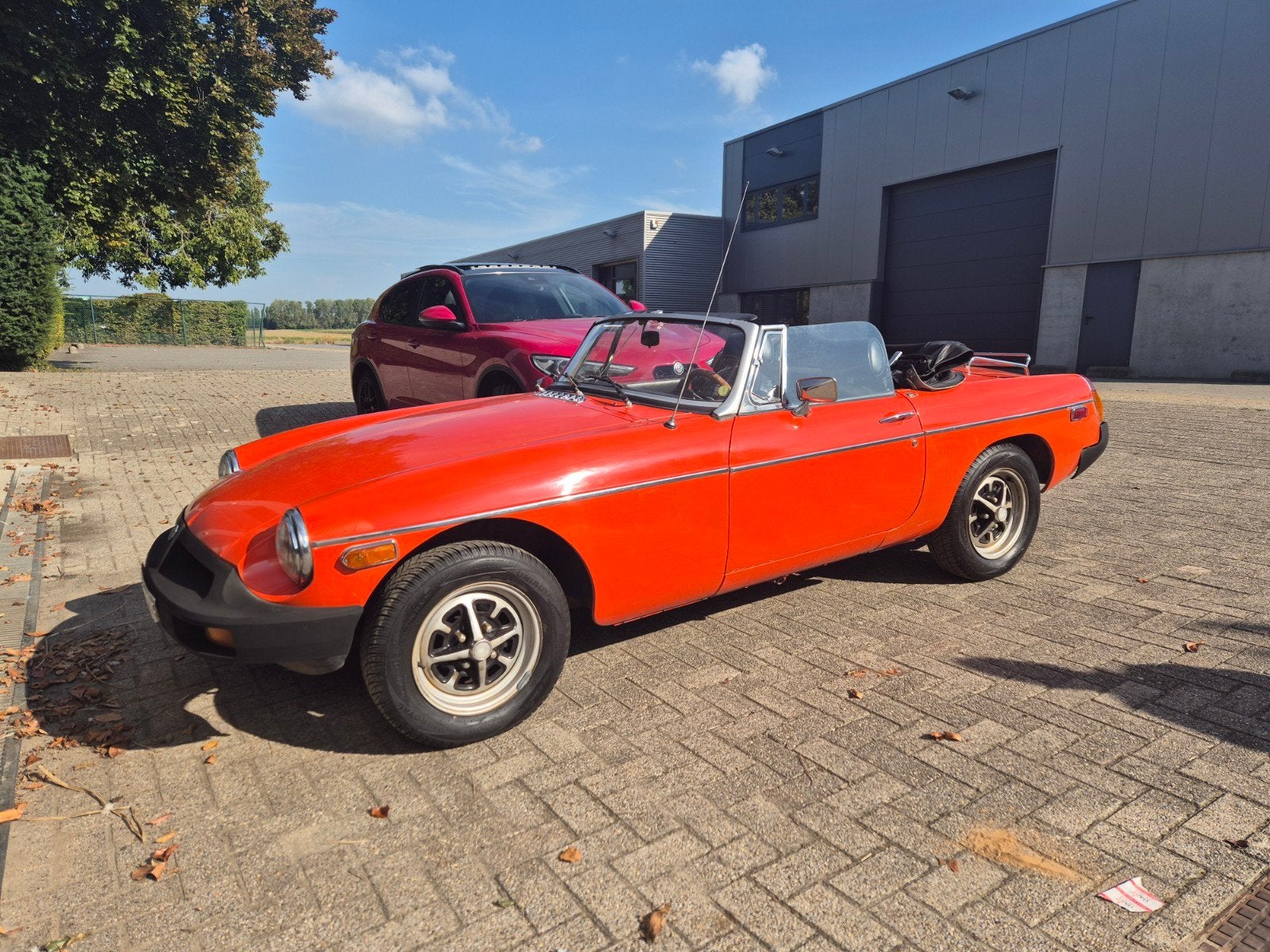 MG *b*b 1.8 USA Tourner 1979 Rood, Auto's, MG, 4 cilinders, Cabriolet, Handgeschakeld, 93 pk