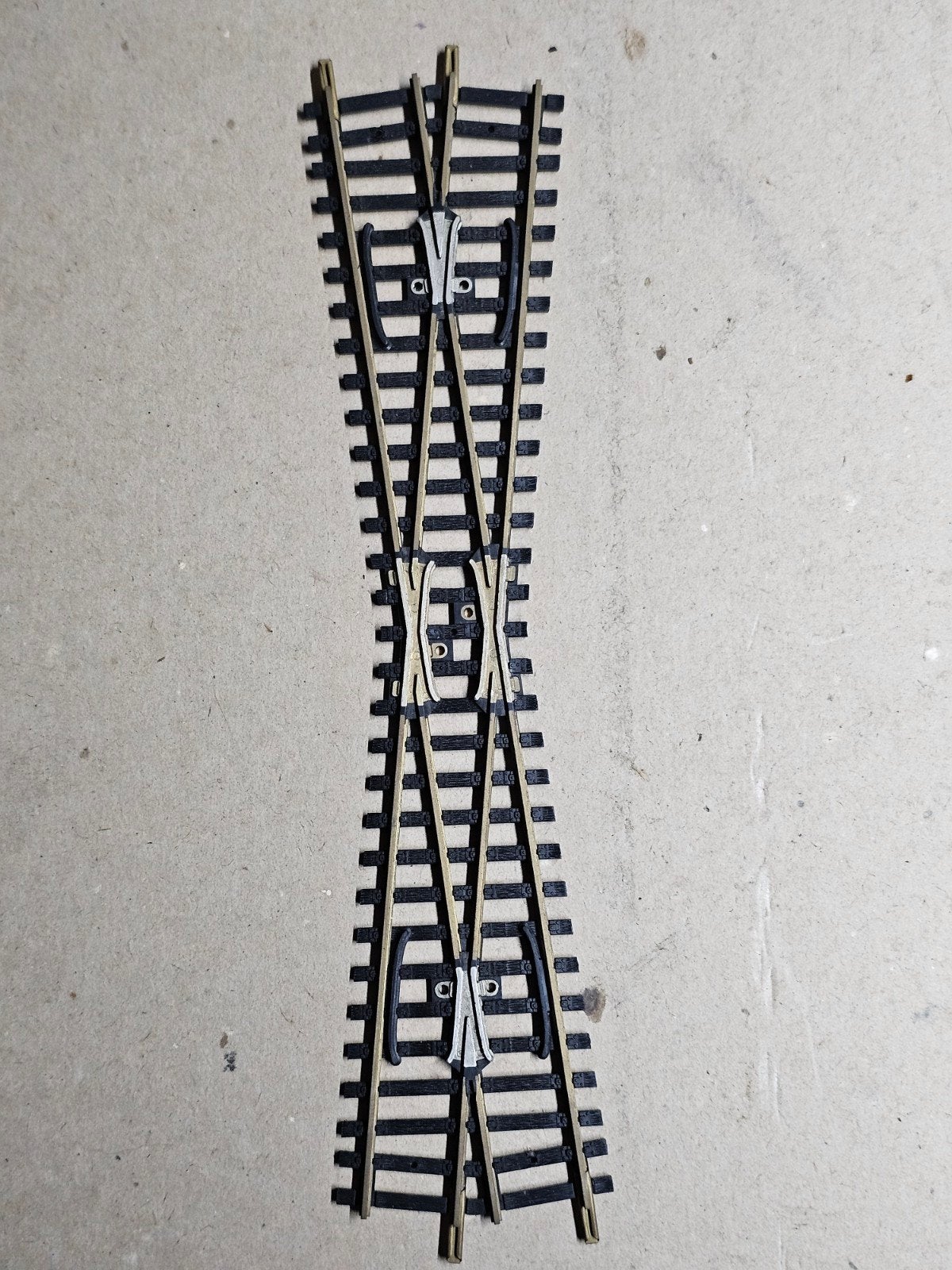 Fleischmann HO Kruising Modelspoorbaan Rails, Ophalen of Verzenden, Gebruikt, Rails, Fleischmann