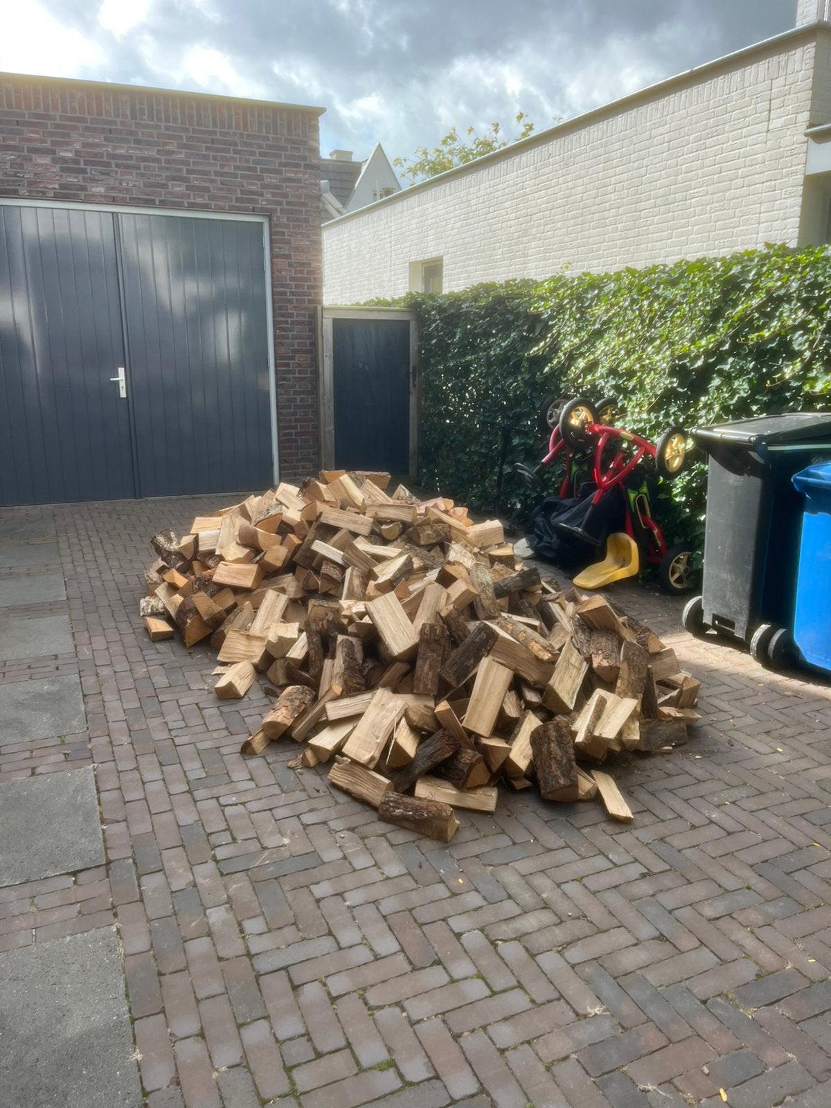 Haardhout droog direct te stoken ZOMERACTIE!🪵🔥, Tuin en Terras, Ophalen