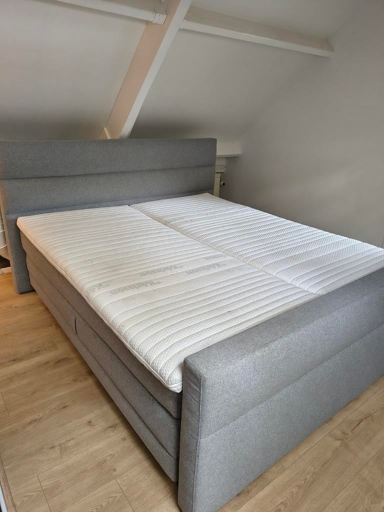 Karlsson boxspring, Ophalen, Gebruikt, Tweepersoons, 180 cm