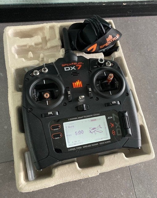 Spektrum DX7 DSMX gen2 met vliegtuig {Beaver} set, Ophalen, Zo goed als nieuw, RTF (Ready to Fly)