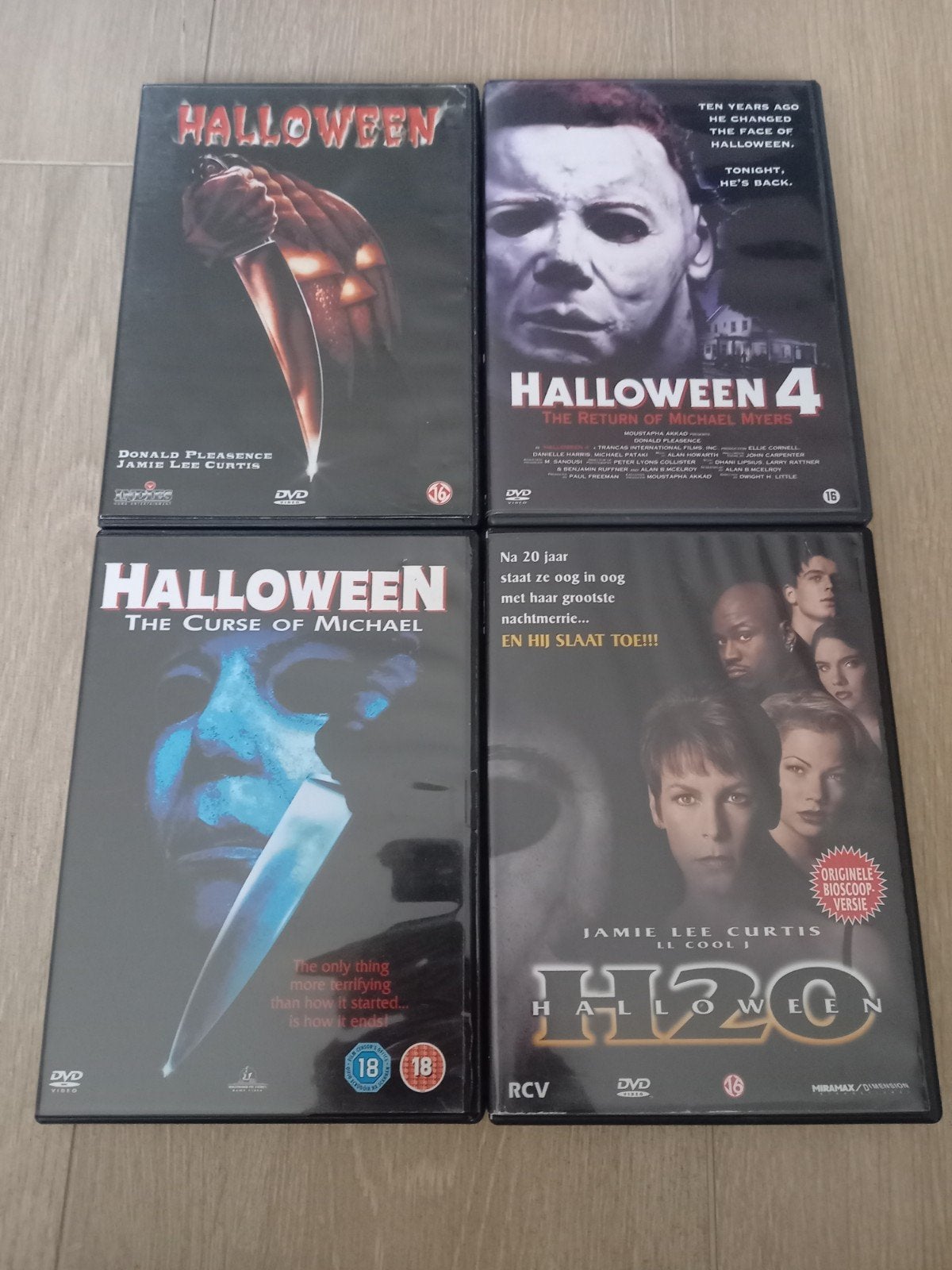 Halloween films origineel, Michael Myers, Vanaf 16 jaar, Ophalen of Verzenden, Zo goed als nieuw