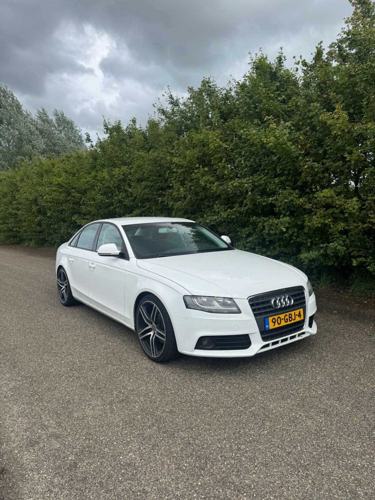 Audi A4 1.8 Tfsi 118KW 2008 Wit, Auto's, Stof, Zwart, 4 cilinders, 160 pk