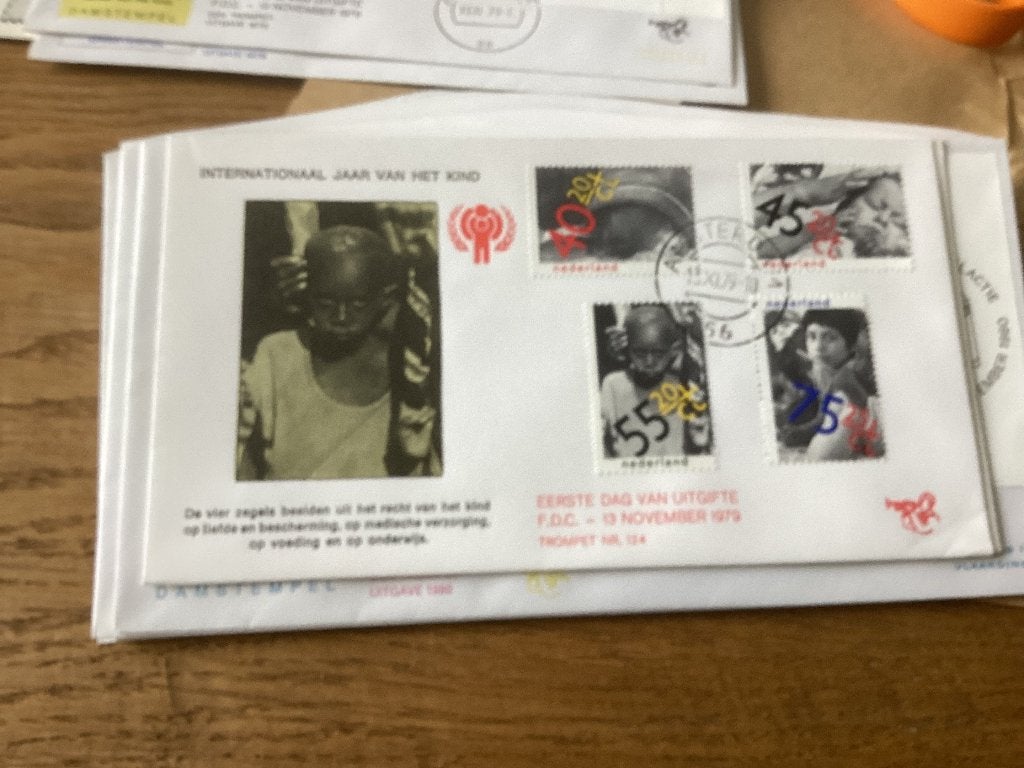 No2351 Trompet Nr124 Nederland jaargangen fdc 1963 tm 202, Postzegels en Munten, Postzegels | Eerstedagenveloppen, Ophalen, Onbeschreven