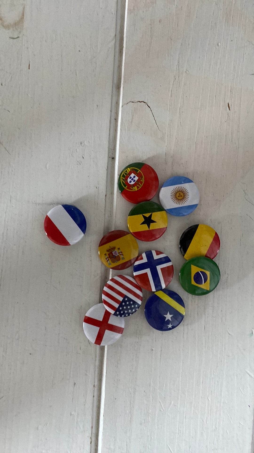 Wk buttons, Ophalen of Verzenden, Zo goed als nieuw, Overige typen