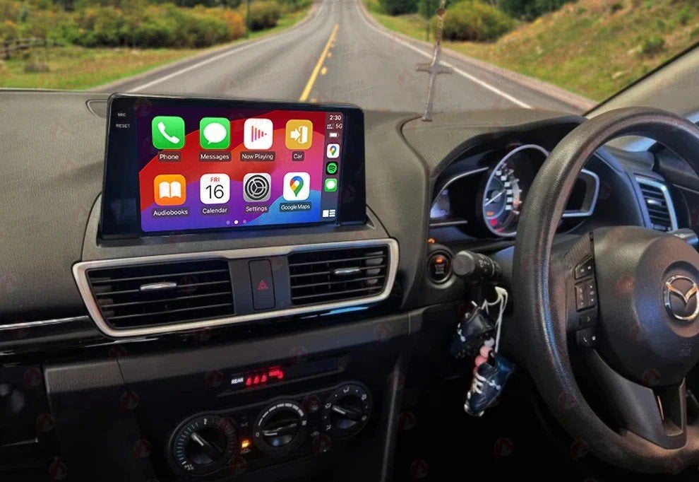 Radio Navigatie Mazda 3 2013 android 16 apple carplay 64gb, Auto diversen, Autoradio's, Oberonweg 262 3208pg, Nieuw, Ophalen of Verzenden