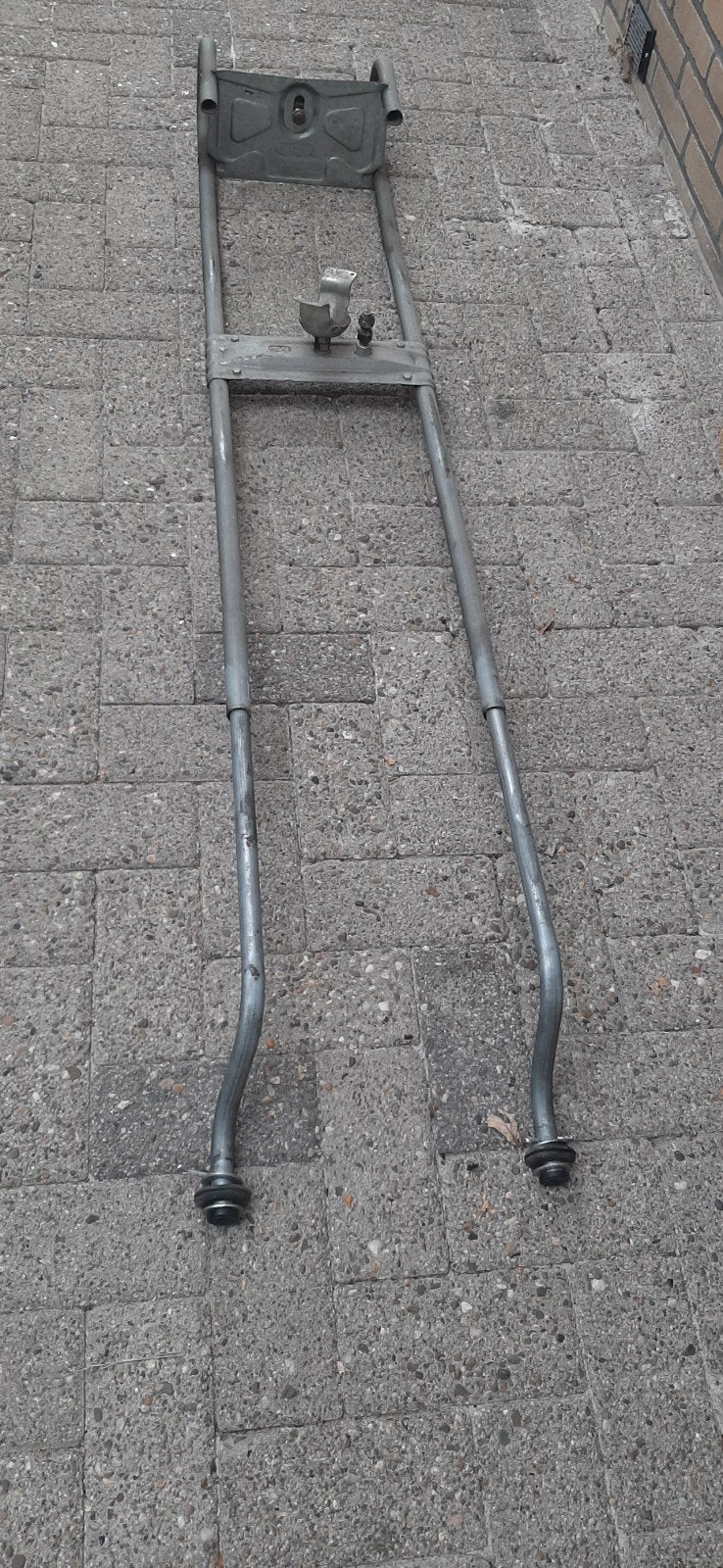 AL-KO Reservewielhouder onderbouw Hobby caravan, Ophalen, Gebruikt