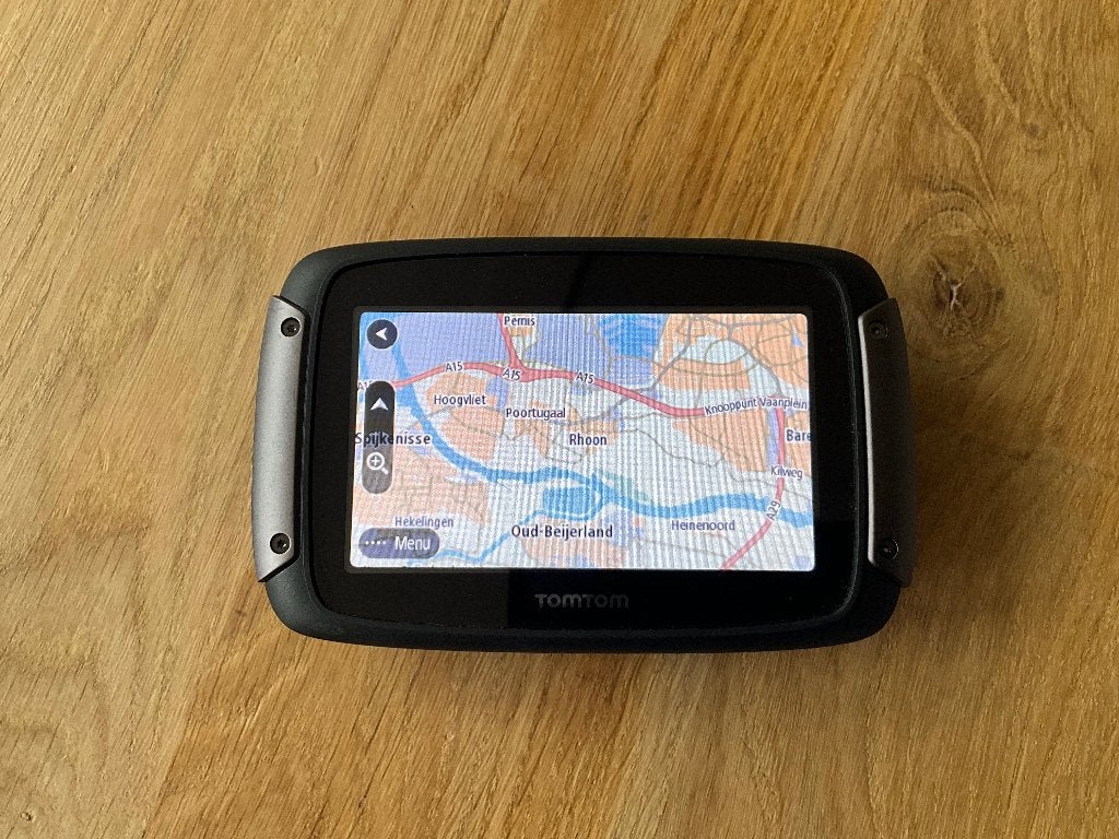 Tom Tom Raider motor navigatie, Ophalen of Verzenden, Zo goed als nieuw