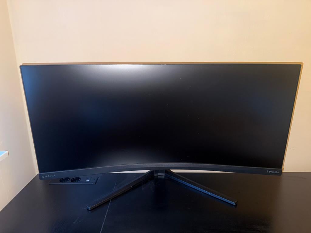 Philips Evnia Ultrawide Curved Gaming Monitor, Computers en Software, Monitoren, Curved, VA, Zo goed als nieuw, Quad HD (2K)