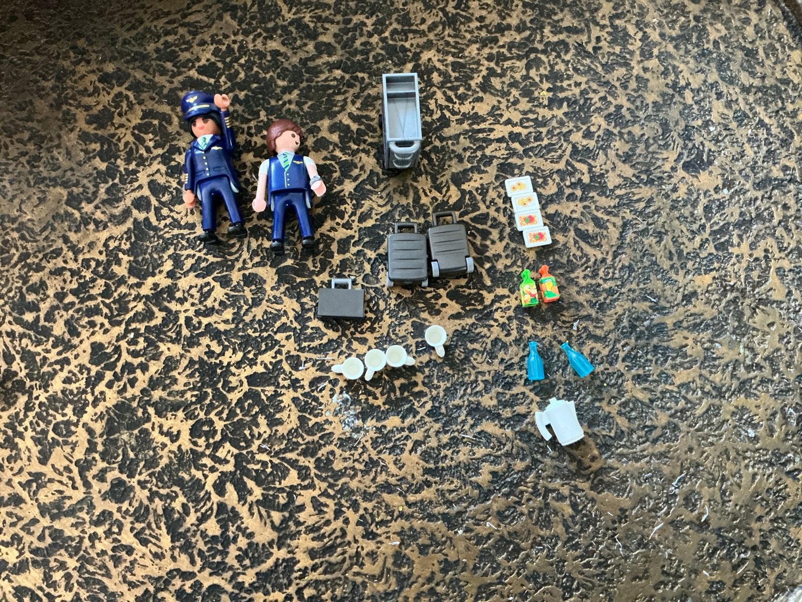 Playmobil 71462 Airline Piloot en Stewardess Set, Complete set, Ophalen of Verzenden, Zo goed als nieuw, Figuren