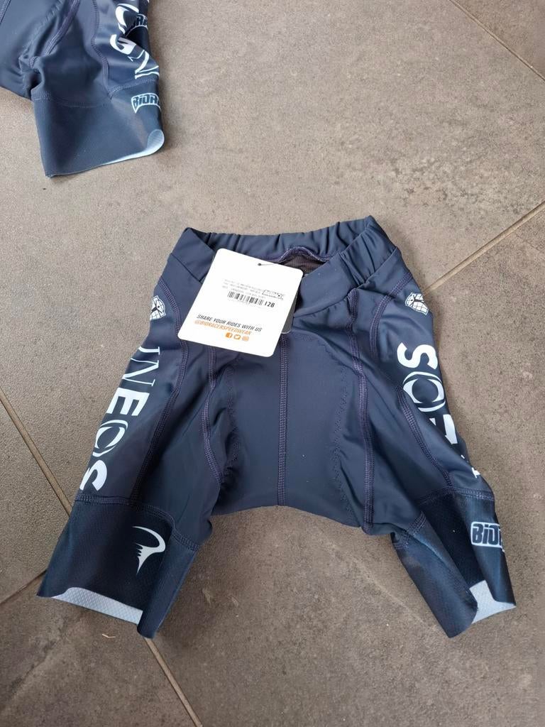 Bioracer wielerbroek nieuw maat 128 kinderen