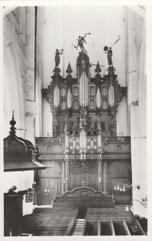 groningen- interieur a kerk, Ophalen of Verzenden, Groningen