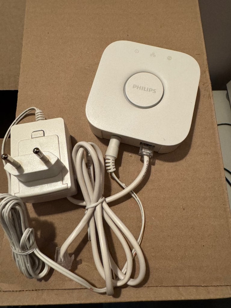 Philips Hue bridge 2 stuks, Ophalen of Verzenden, Gebruikt, Philips Hue