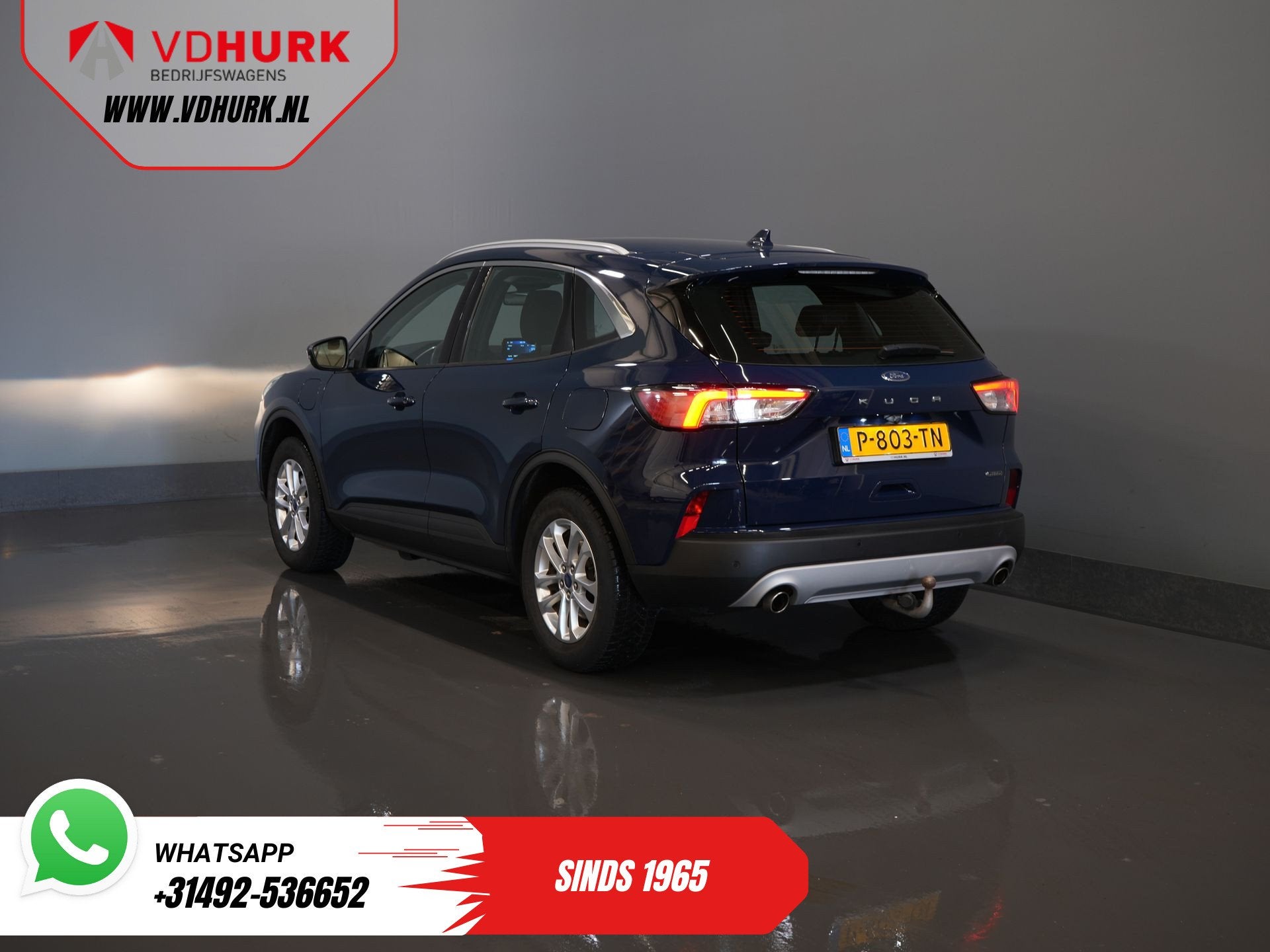 Ford Kuga 2.5 PHEV 225 pk Titanium LED/ Carplay/ Virtual Coc, Auto's, Ford, Gebruikt, Euro 6, 4 cilinders, Hybride Elektrisch/Benzine