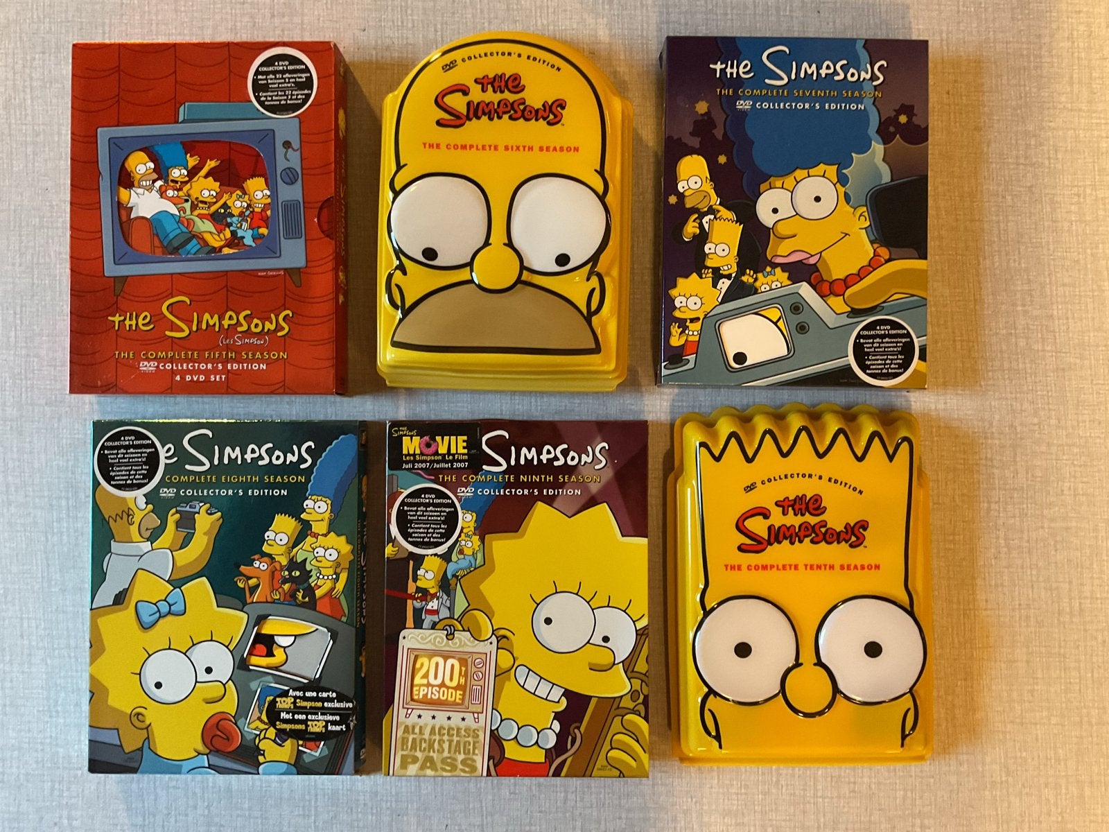 The Simpsons DVD Collectie - Seizoenen 1 t/m 10 + Classics, Cd's en Dvd's, Engels, Seizoen 1, Nederlands, Ophalen of Verzenden