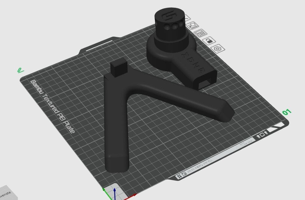 Simagic stuur standaard | 3D geprint, Ophalen of Verzenden, Nieuw, Simagic
