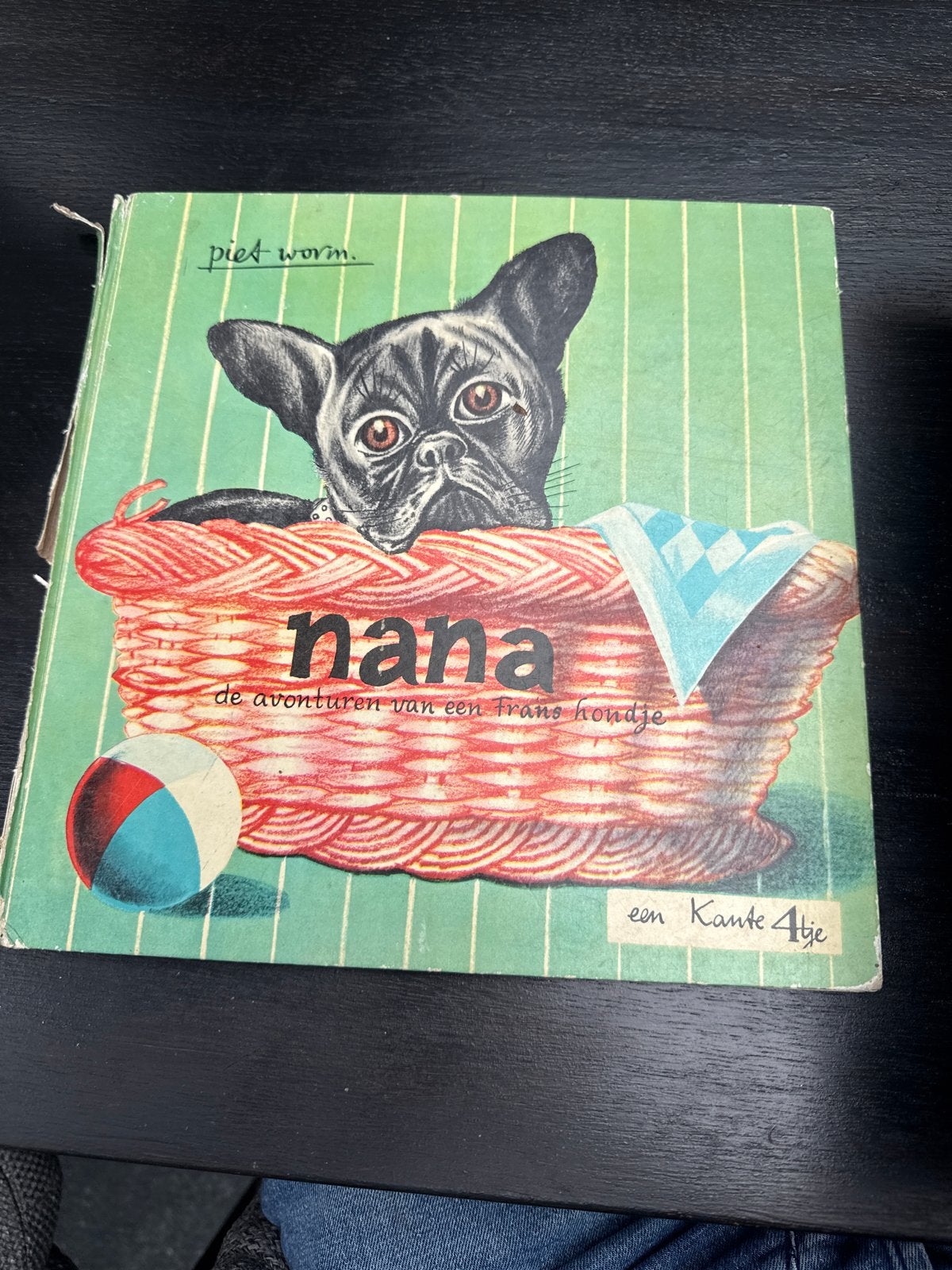 Nana: De avonturen van een Frans hondje - Piet Worm (1964), Ophalen, Gelezen, Fictie algemeen