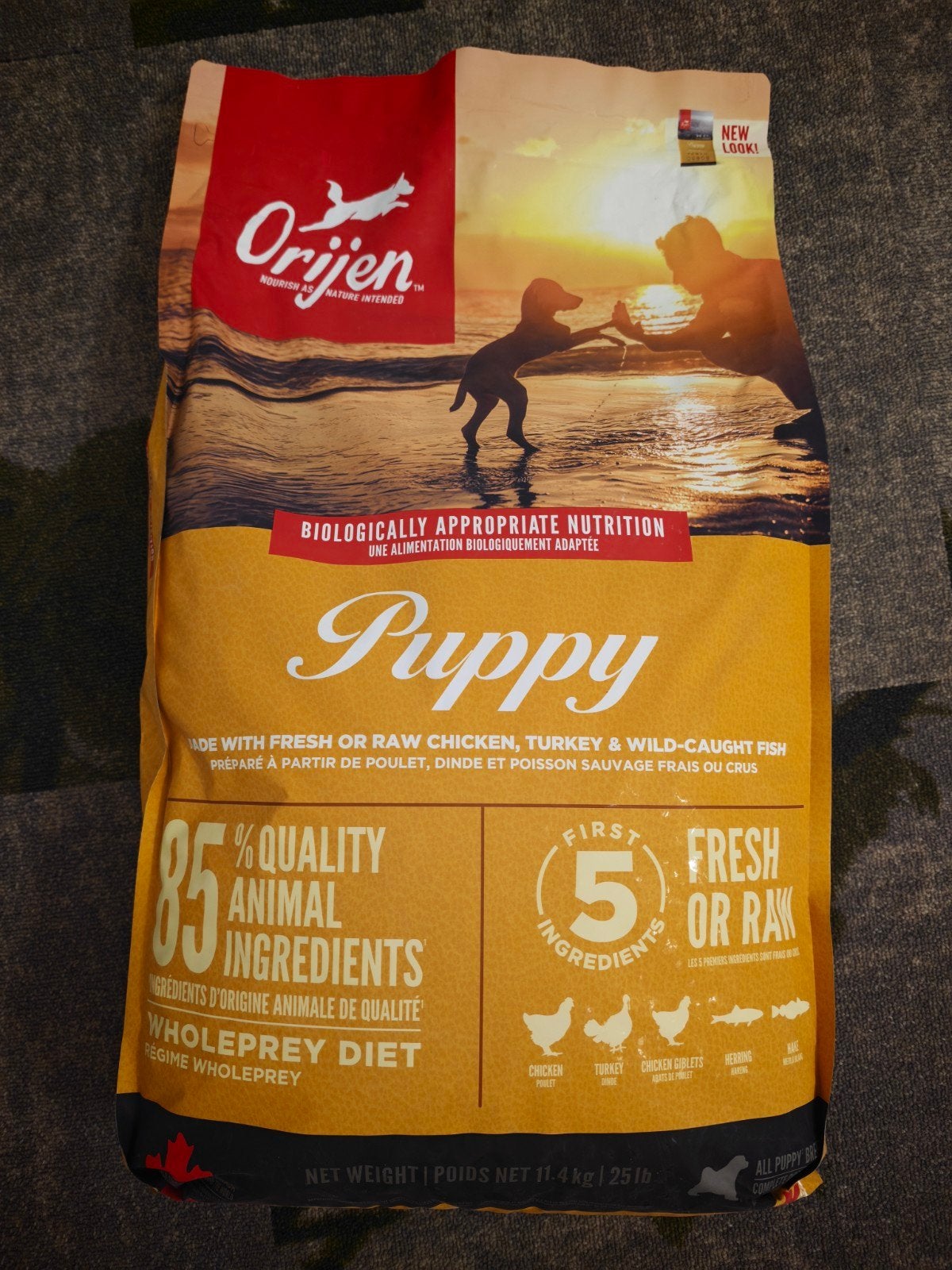 Orijen Puppy hondenvoer 11.4kg, Ophalen of Verzenden, Hond