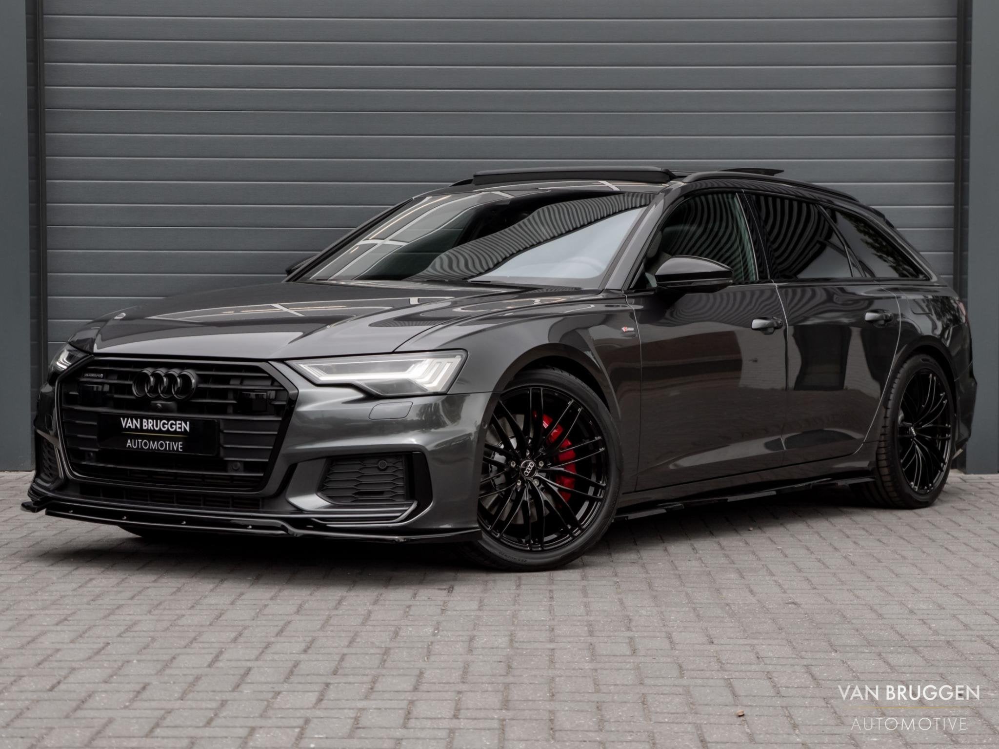 Audi A6 Avant 55 TFSI e quattro S-Line Pano 360 Trekhaak Koe, Auto's, Audi, Automaat, Dealer onderhouden, Gebruikt, 4 cilinders