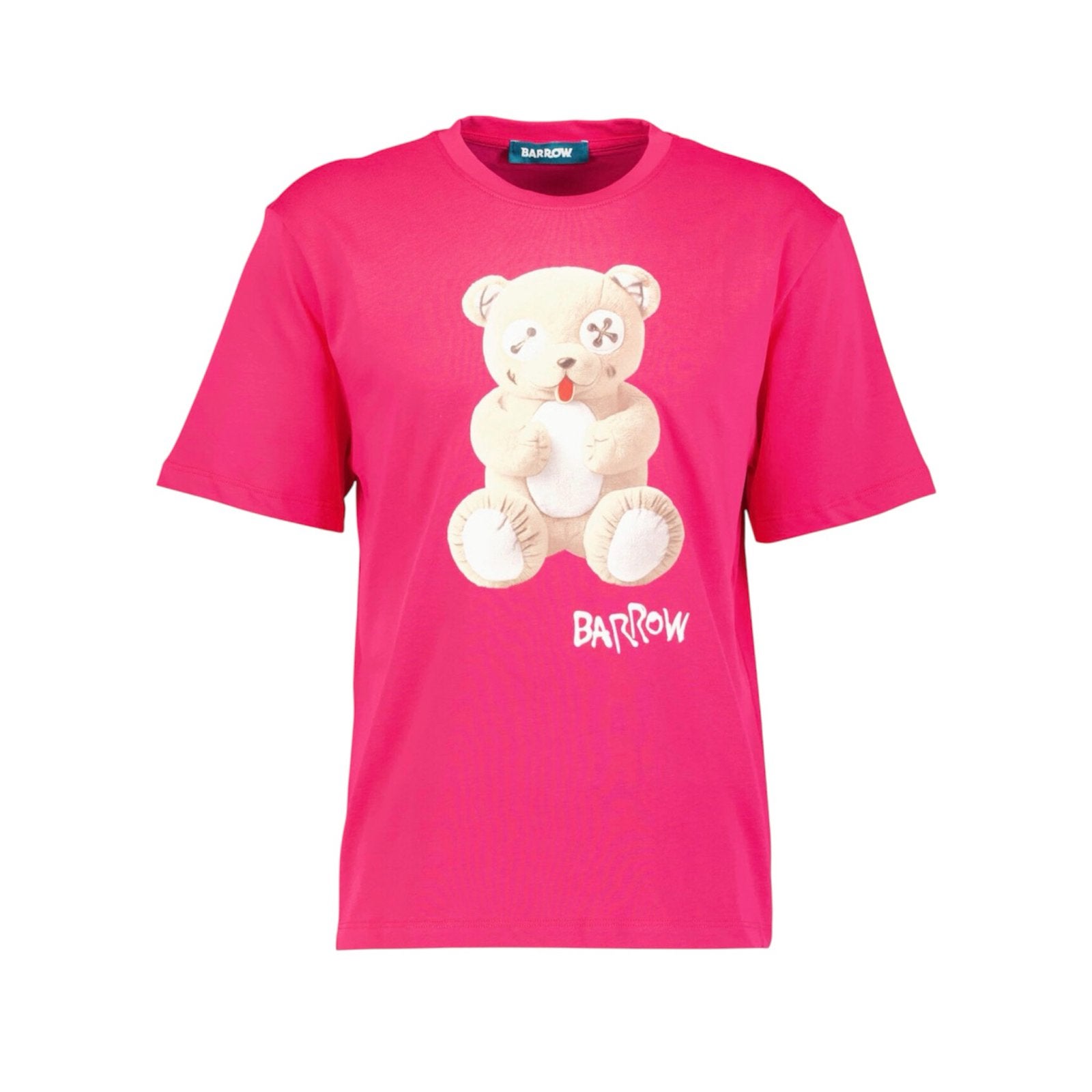 Barrow Roze T-shirt met Teddybeer Print - Maat S, Kleding | Dames, Barrow, Nieuw, Ophalen of Verzenden, Roze