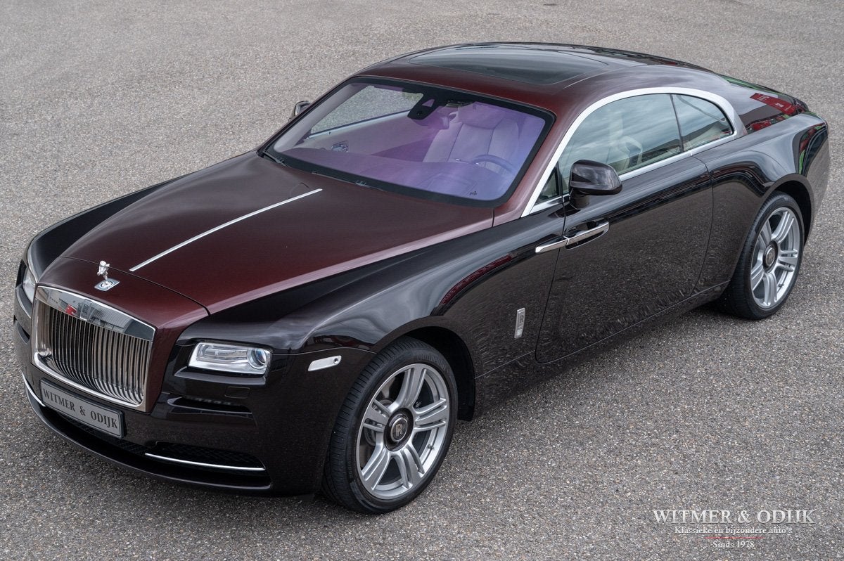 Rolls-Royce Wraith 6.6 V12 (bj 2014, automaat), Auto's, Automaat, Dealer onderhouden, Gebruikt, Beige