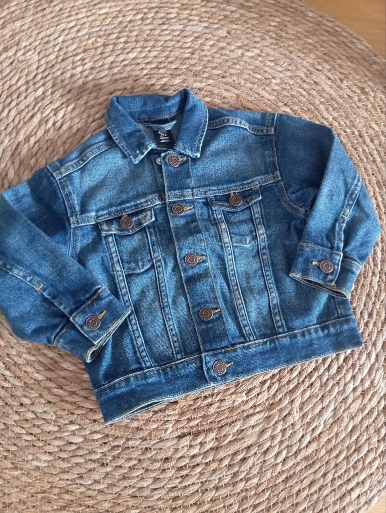 H&M Denim Jasje Spijkerjas | Maat 104, Kinderen en Baby's, Kinderkleding | Maat 104, Ophalen of Verzenden, H&M, Jongen, Jas