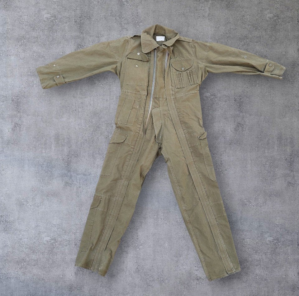 Belgische ABL Tankoverall / Pixie Suit – Jaren '50 – Maat 4, Verzamelen, Ophalen of Verzenden, Landmacht, Overige gebieden, Kleding of Schoenen